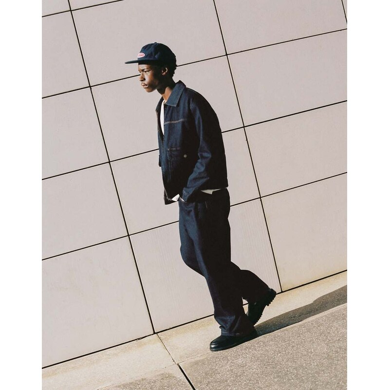 Pull&Bear Relaxed fit jeans in navy