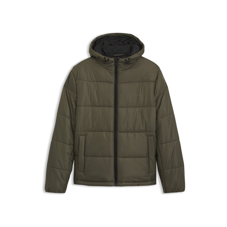 HUGO Regular-fit padded jacket with hood