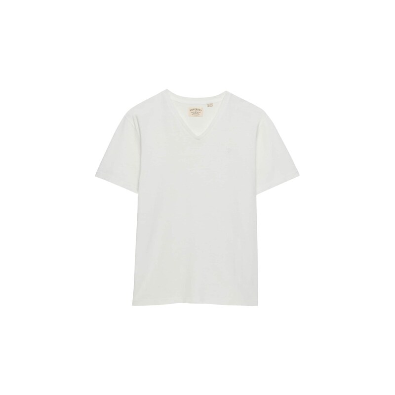 Superdry & Co Tričko CLASSIC bílá