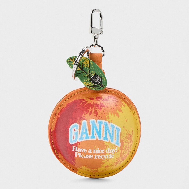 Peněženka Ganni Flame Orange 6066630