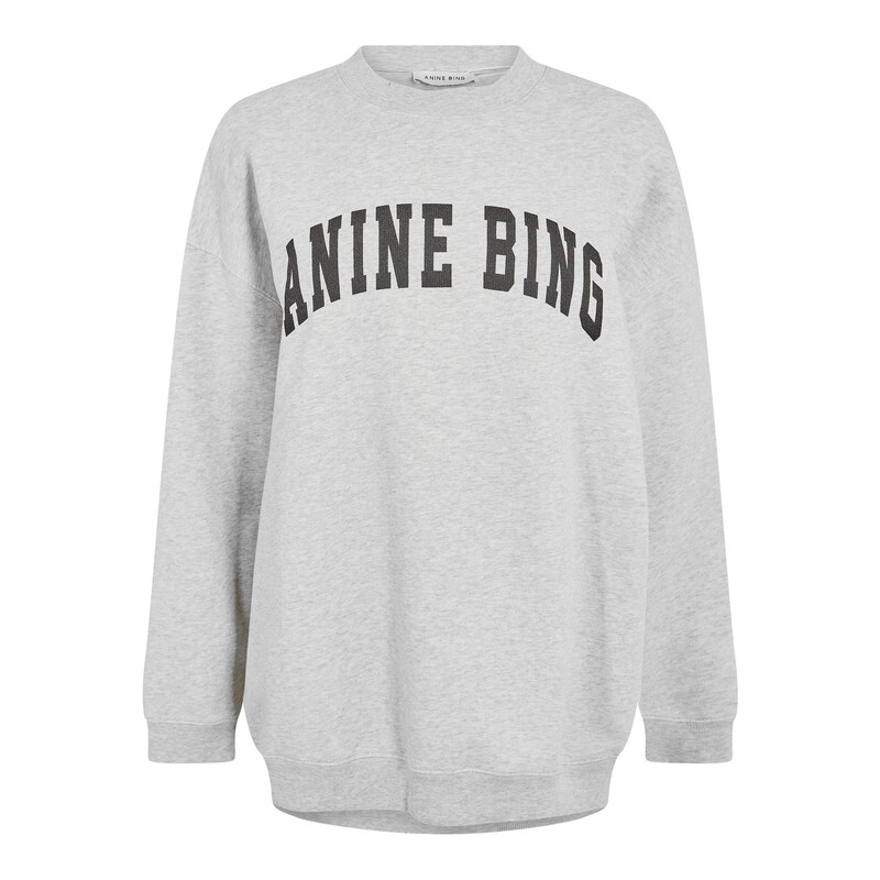 Mikina Anine Bing Heather Grey 5345597