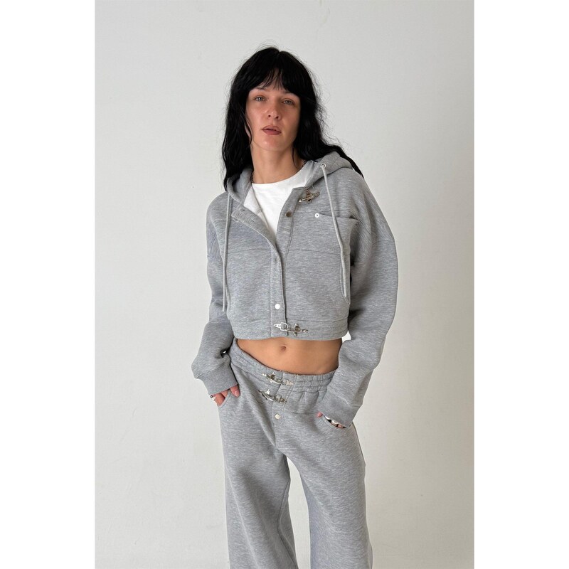 The Ragged Priest Mikina PALM ANGELS Grey 252306