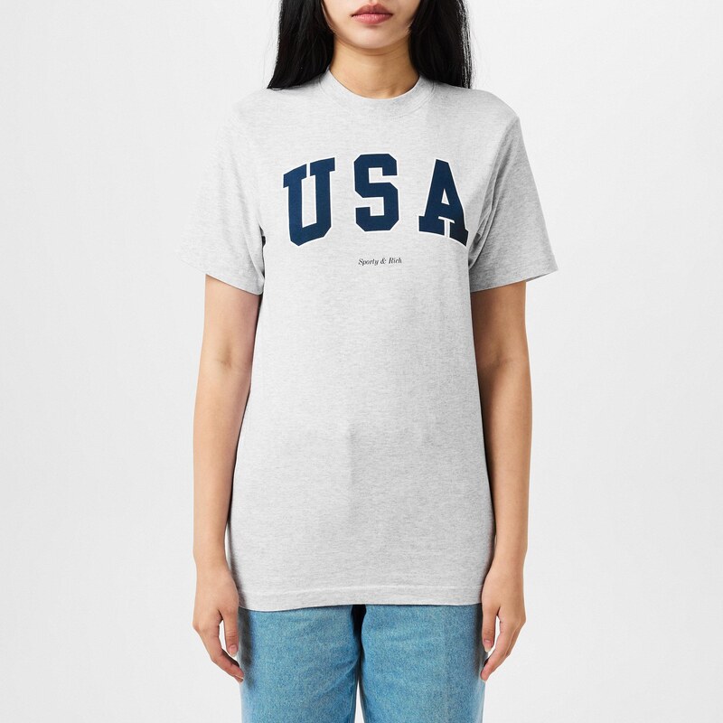 Tričko Sporty and Rich Heather Grey 1049679