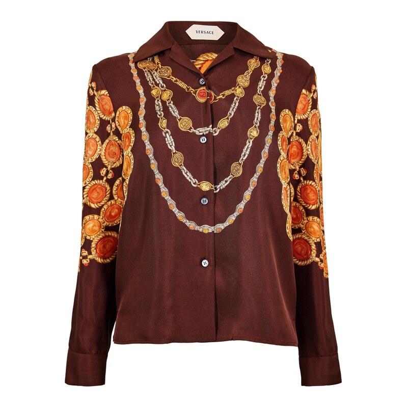 Košile Versace Choco Amber 1776839