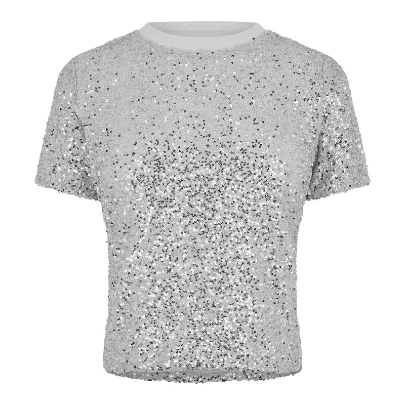 Tričko Never Fully Dressed Silver 456721
