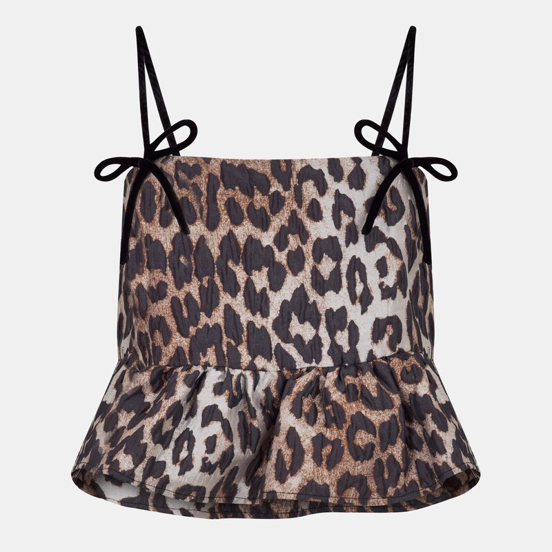 Ganni Leopard 9452713