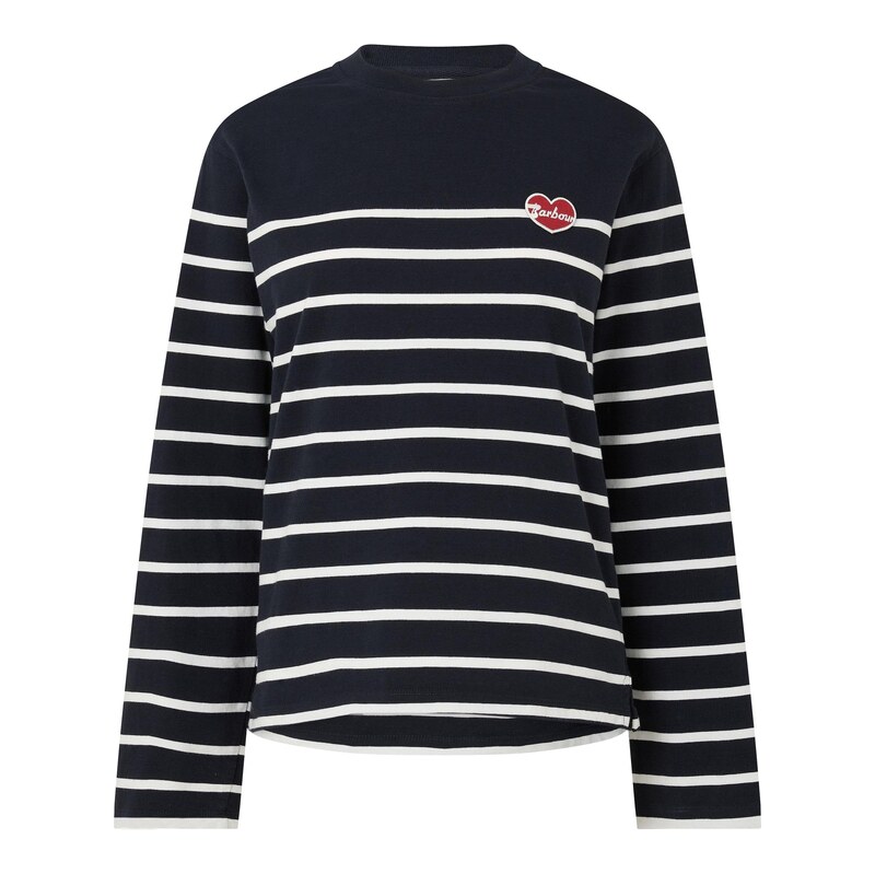 Tričko Barbour Dark Navy/Cloud 4096208