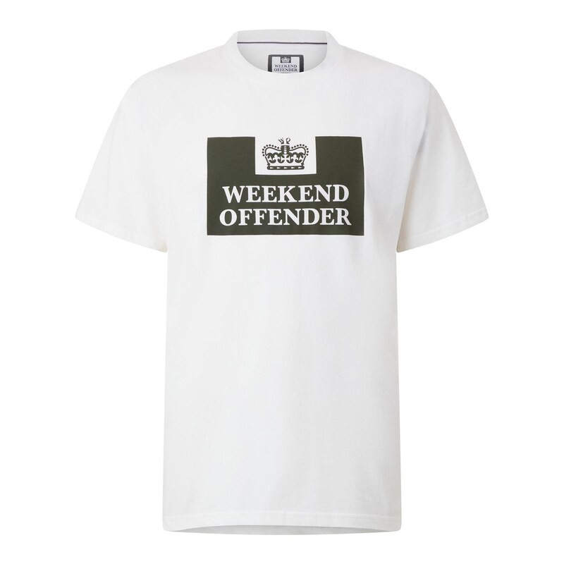 Tričko Weekend Offender BLACK/SILVER 4923819