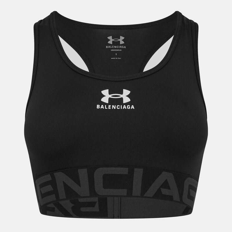Sportovní podprsenka Balenciaga Black 7130496