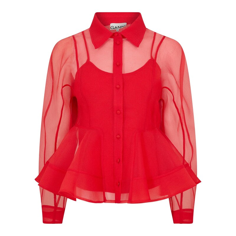 Ganni Mars Red 8018085