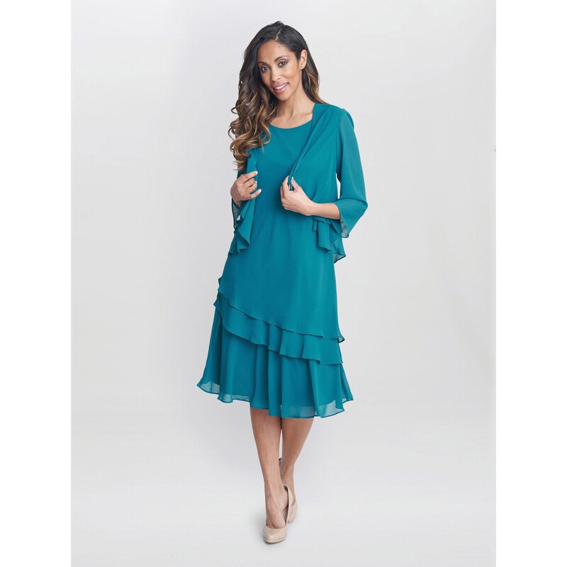 Šaty Gina Bacconi Teal 6247036