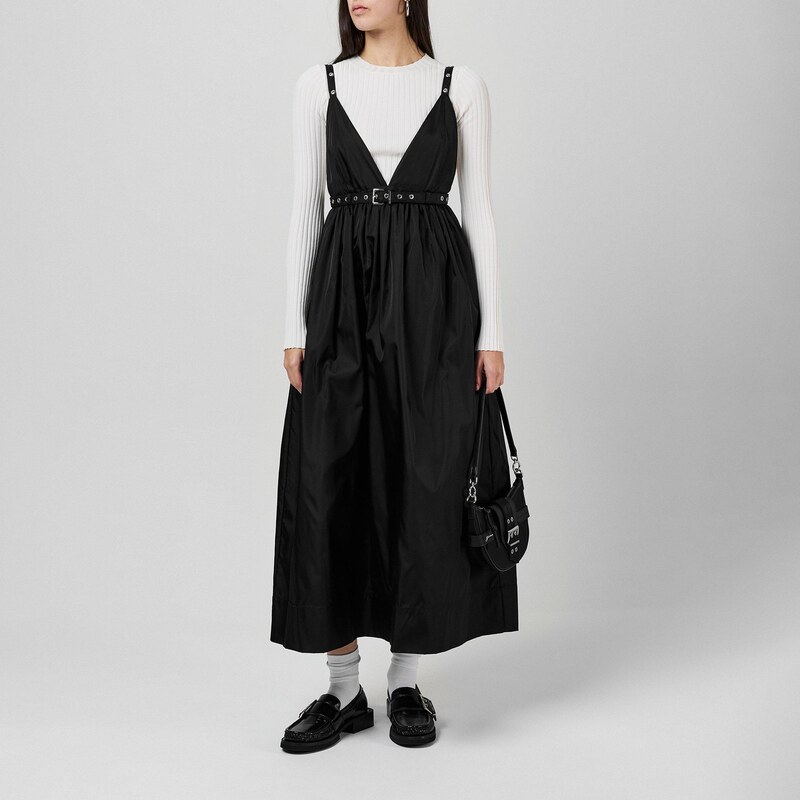 Šaty Ganni Black 8581192