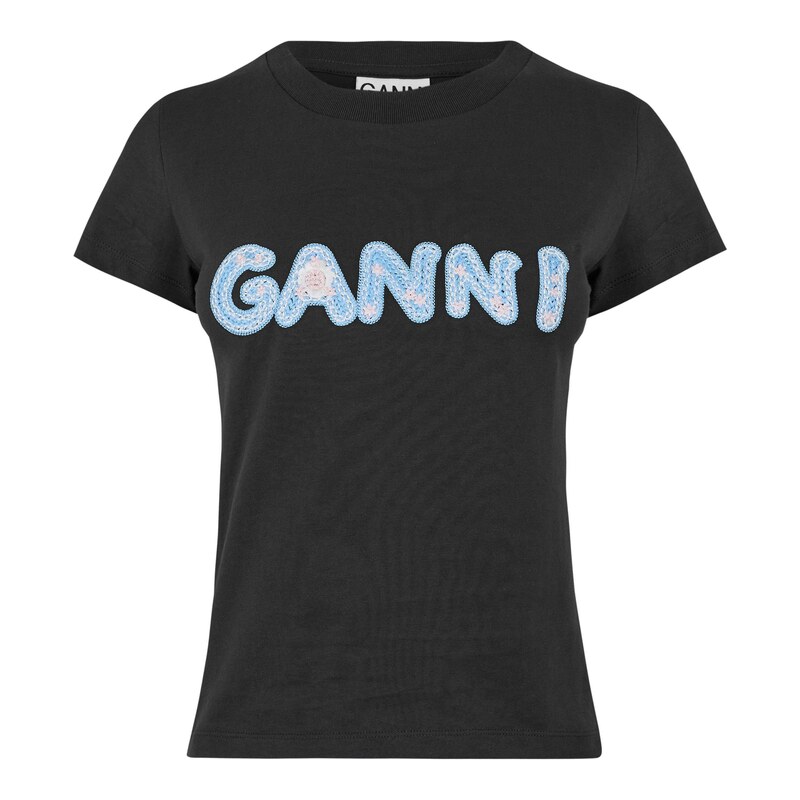Tričko Ganni Phantom 475655