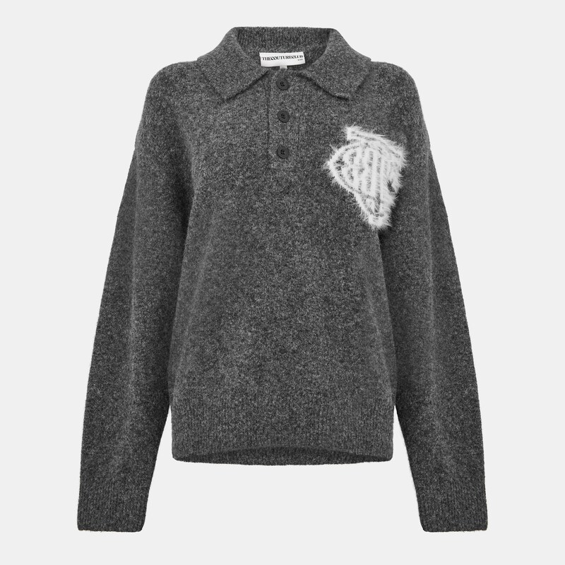 Tričko The Couture Club Charcoal 9994843