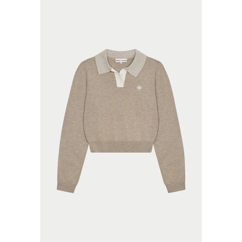 Tričko The Couture Club Beige 5337983
