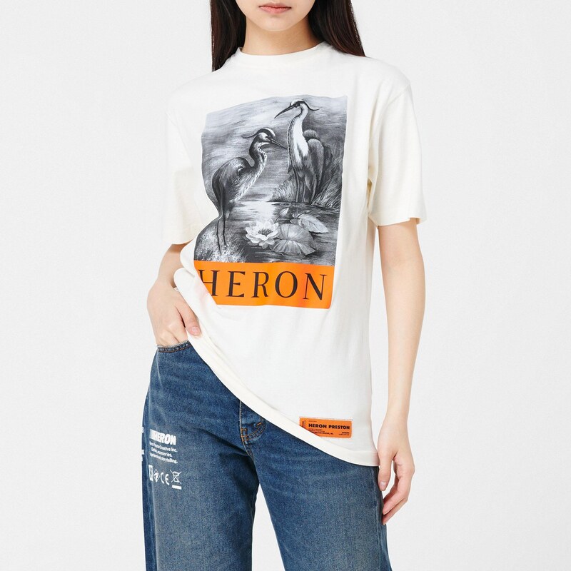 Tričko Heron Preston White/Blk 0110 5259486