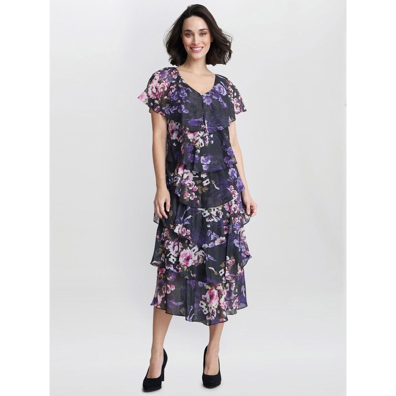 Šaty Gina Bacconi Black / Multi 9558768