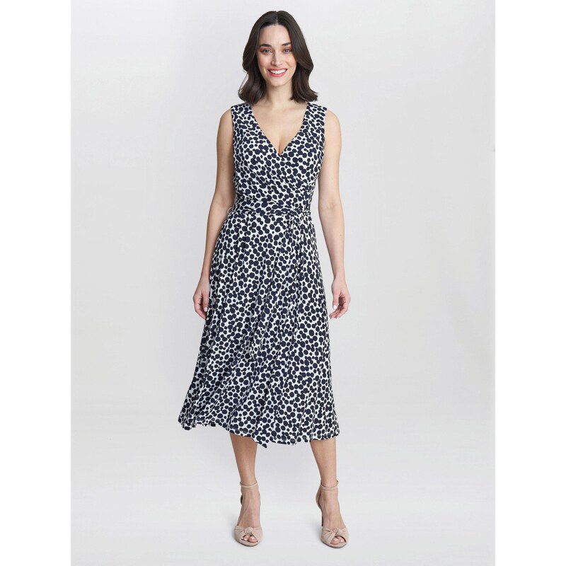 Šaty Gina Bacconi Navy / White 847568
