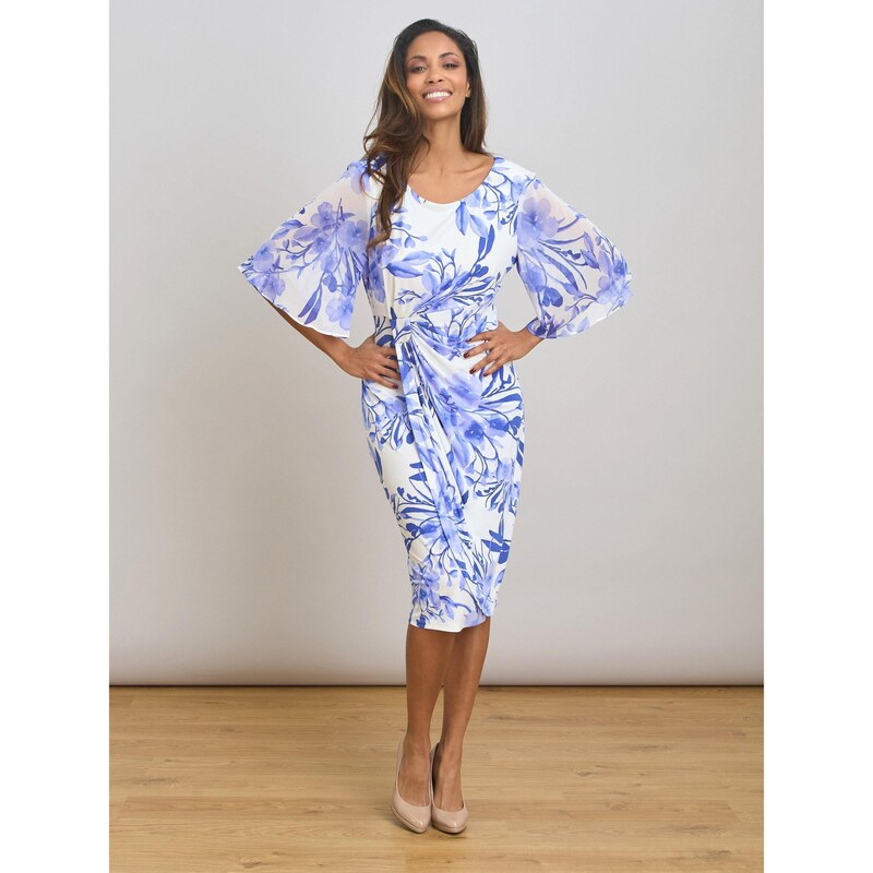 Šaty Gina Bacconi Blue / White 2317558