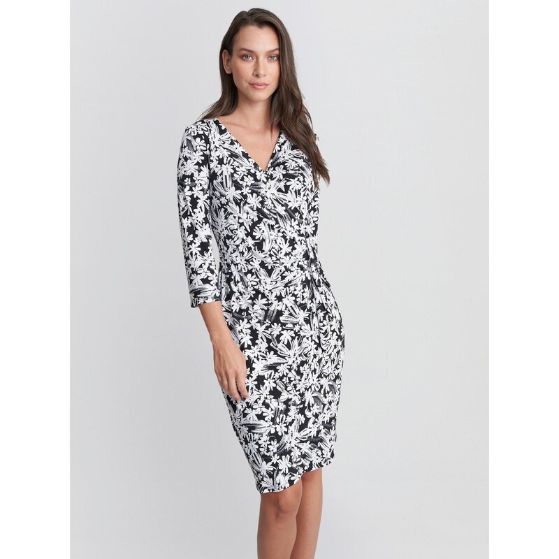 Šaty Gina Bacconi Black / White 8504252