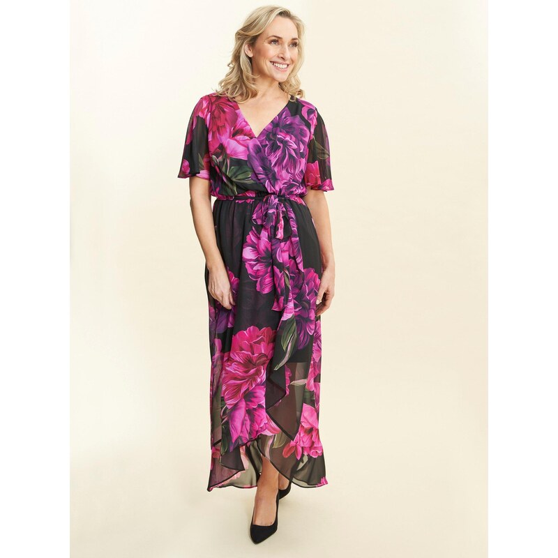 Šaty Gina Bacconi Black / Multi 986346