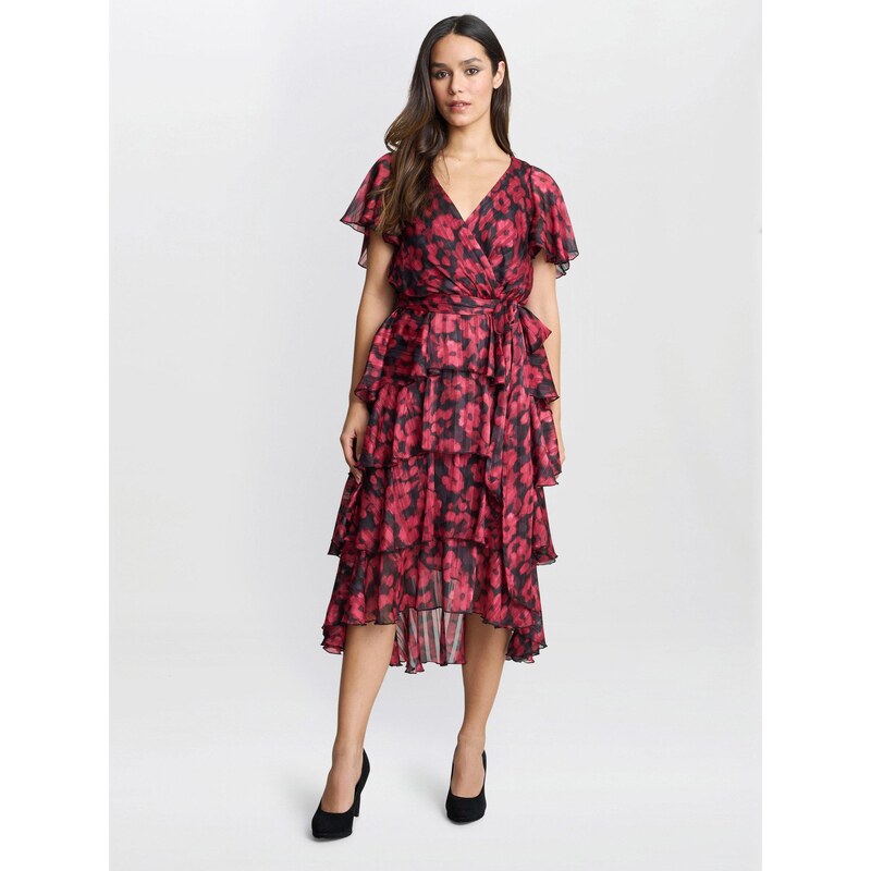 Šaty Gina Bacconi Black / Red 6919040
