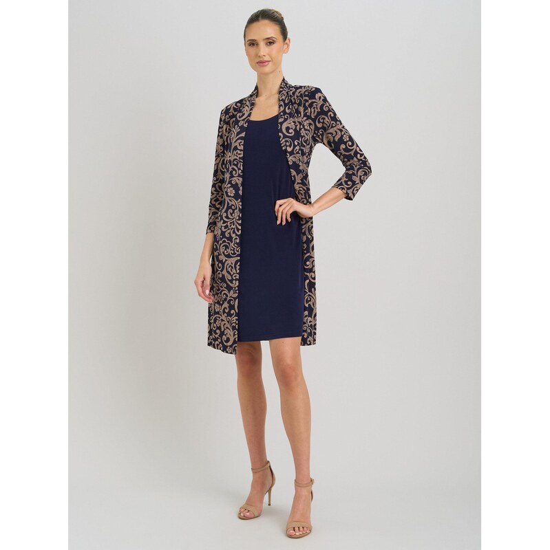 Šaty Gina Bacconi Navy / Beige 4187637