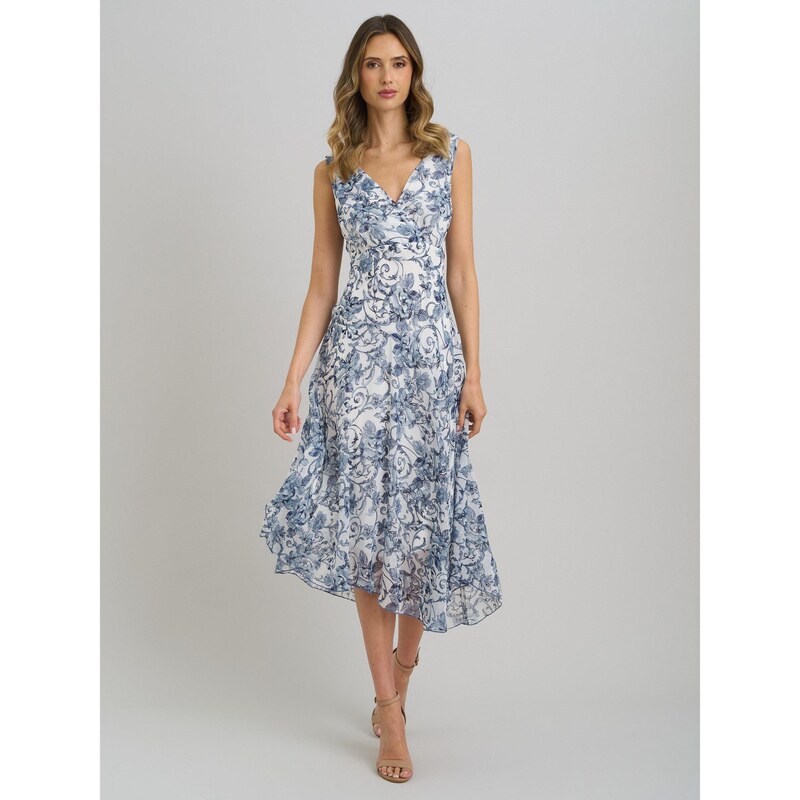 Šaty Gina Bacconi Blue / White 1495053