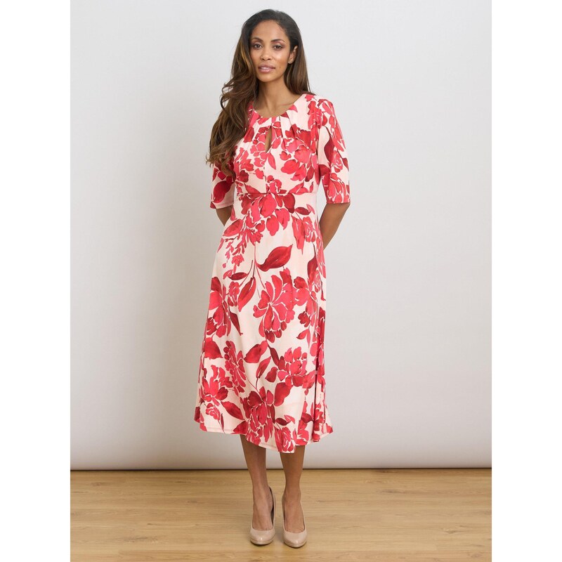 Šaty Gina Bacconi Red / White 3281283