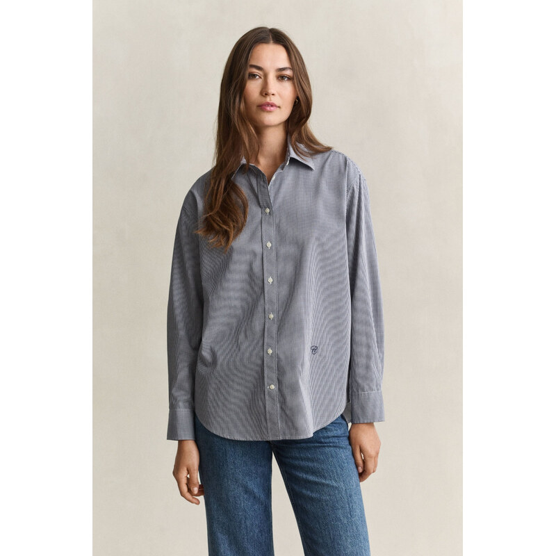 KOŠILE GANT REL CHECKED SHIRT CLASSIC BLUE
