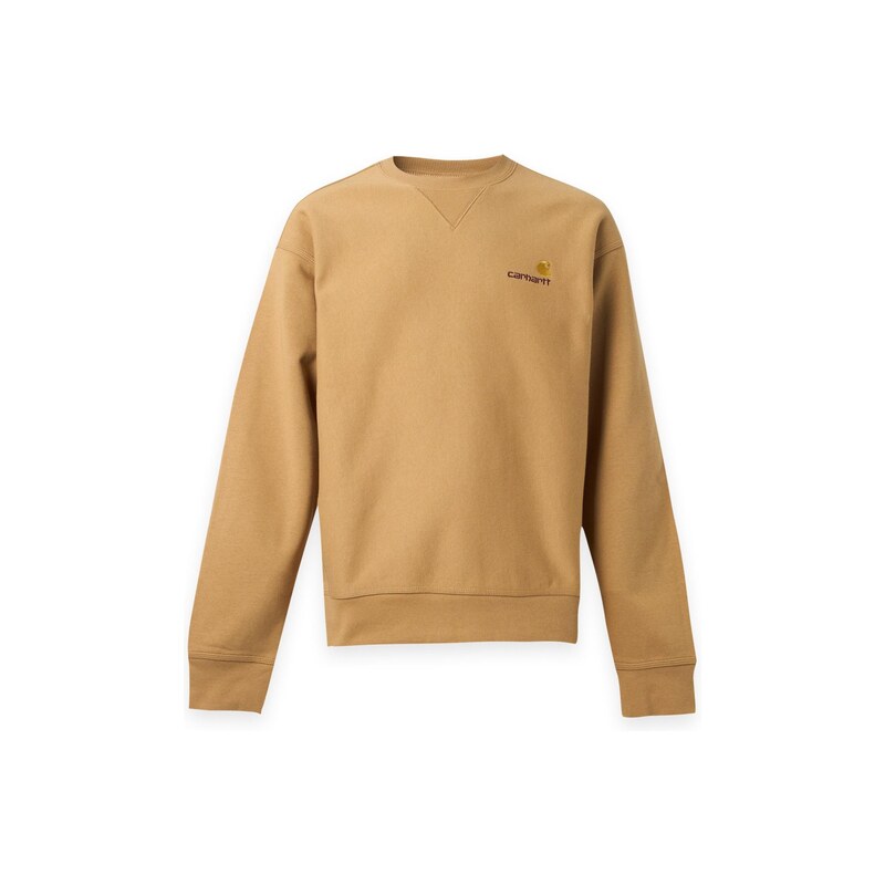 Carhartt WIP Mikina American Script velbloudí