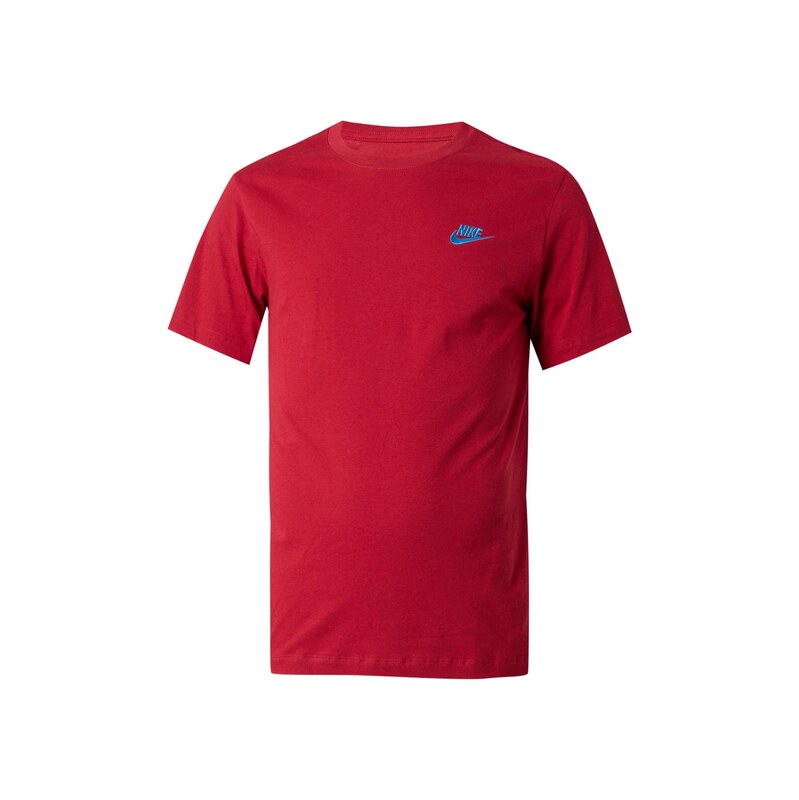 Nike Sportswear Tričko Club červená / bílá