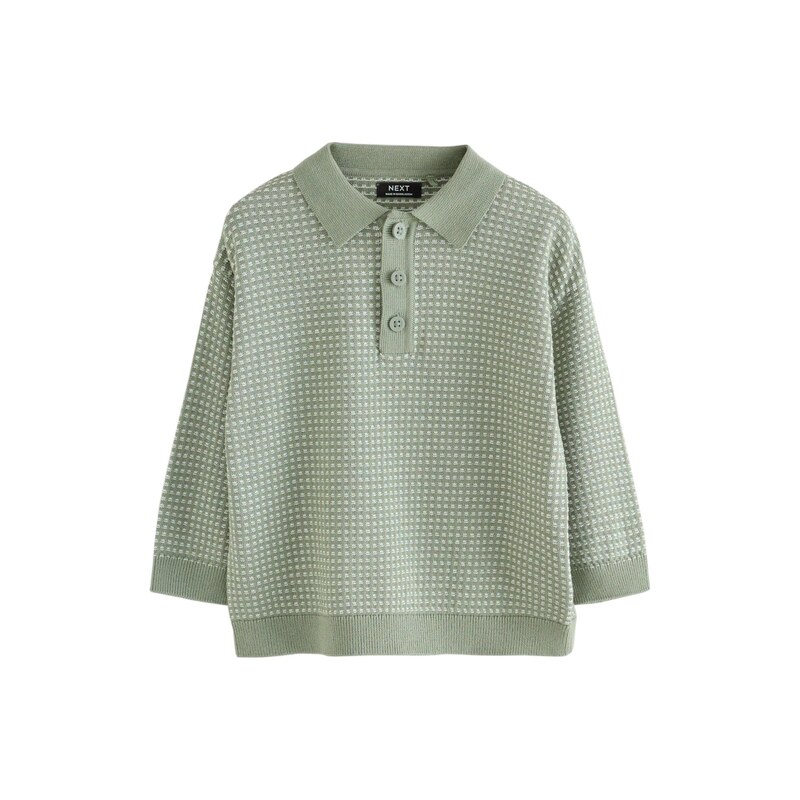Next Svetr zelená / offwhite