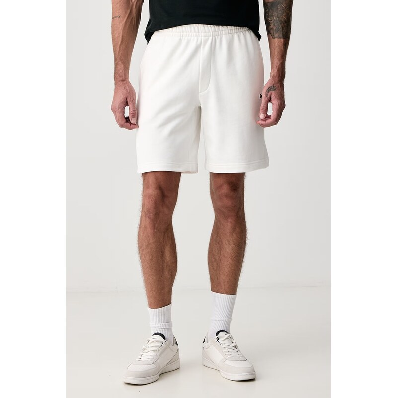 Lacoste teplákové šortky pánské s bavlnou