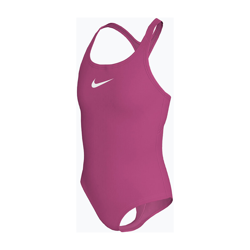 Dětské jednodílné plavky Nike Effortless Essential desert pink