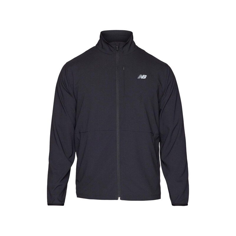 new balance Sportovní bunda černá / bílá