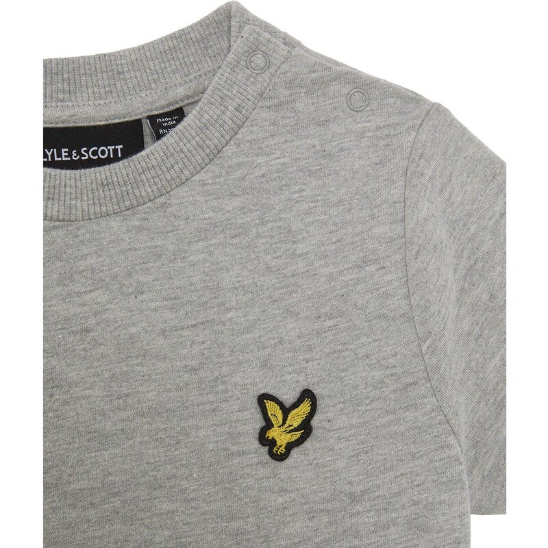 Tričko Lyle and Scott Grey Marl D24 9856085