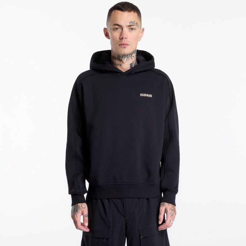 Mikina Napapijri B-Teza Hoodie Black Beauty XL