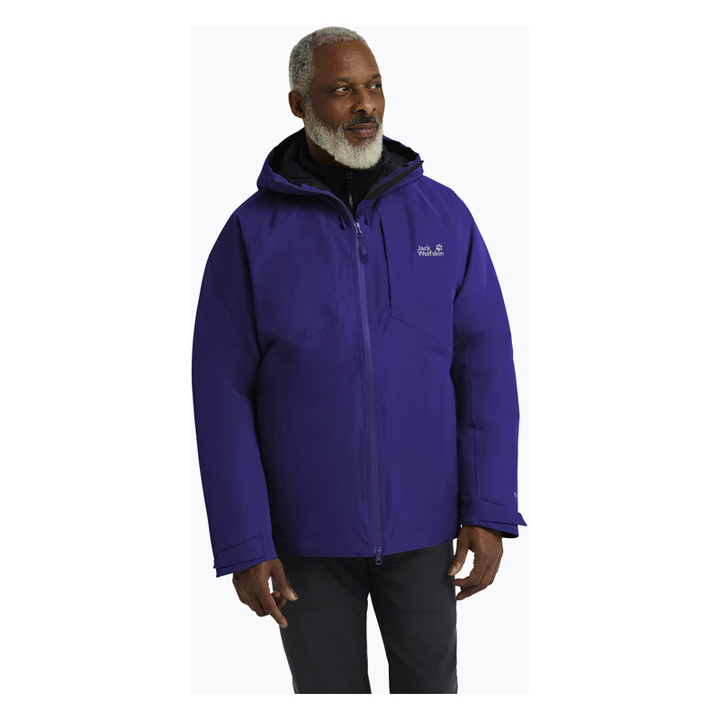 Pánská péřová bunda Jack Wolfskin Icecape 2 l Down Ins Rds glow