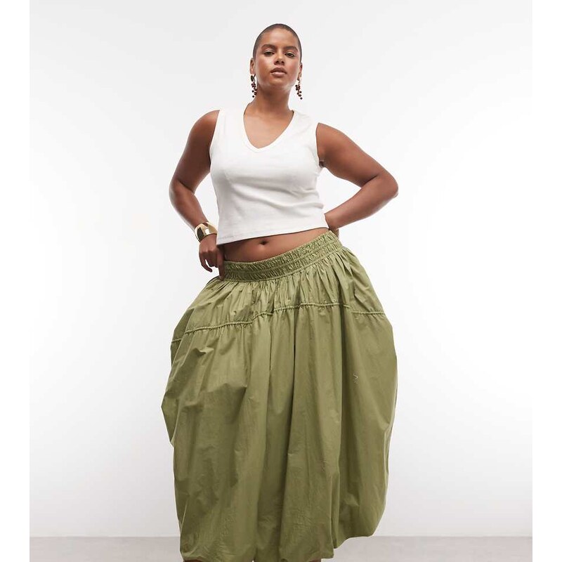 ASOS Curve ASOS DESIGN Curve adjustable drawstring pocket detail