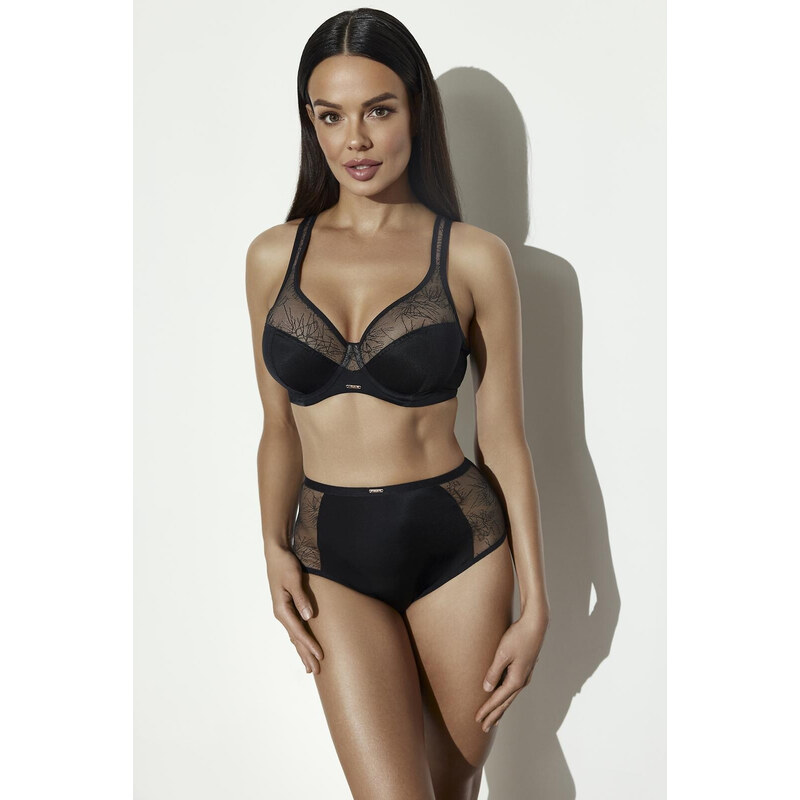 Kalhotky Ava 2301 Black, velikosti S–3XL