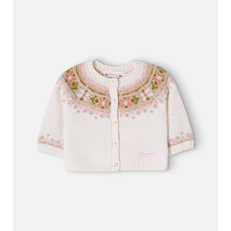 Bonpoint Baby Maylia wool-blend cardigan
