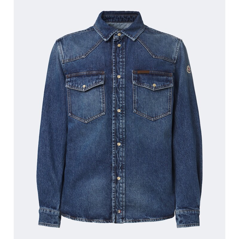 Moncler Denim Western shirt
