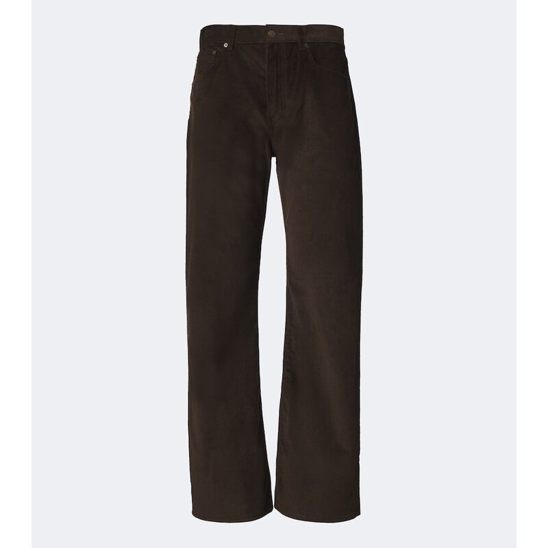 Acne Studios Cotton corduroy wide-leg pants