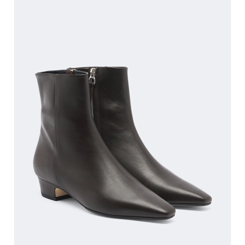 Aeyde Yasmin leather ankle boots