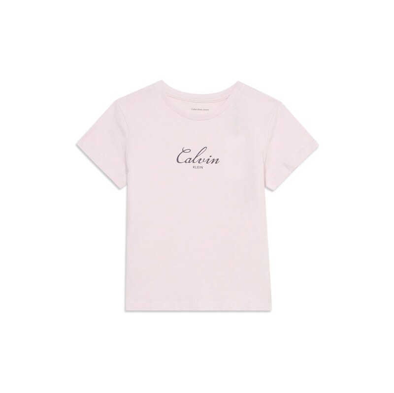 Calvin Klein Jeans Tričko šeříková / černá
