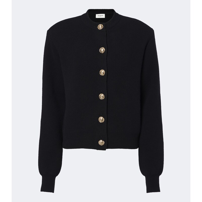 Balmain Cashmere and wool cardigan