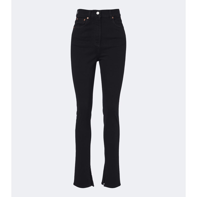 Balmain High-rise slim jeans