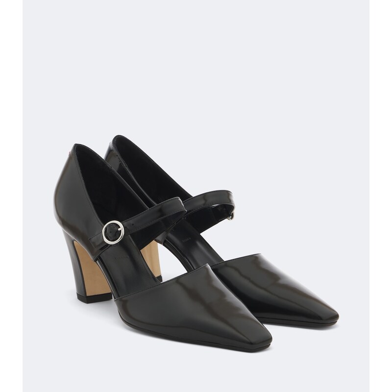 Aeyde Isidora leather Mary Jane pumps