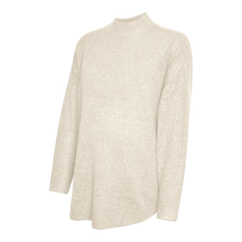 Vero Moda Maternity Svetr VMMPLAZA bílý melír